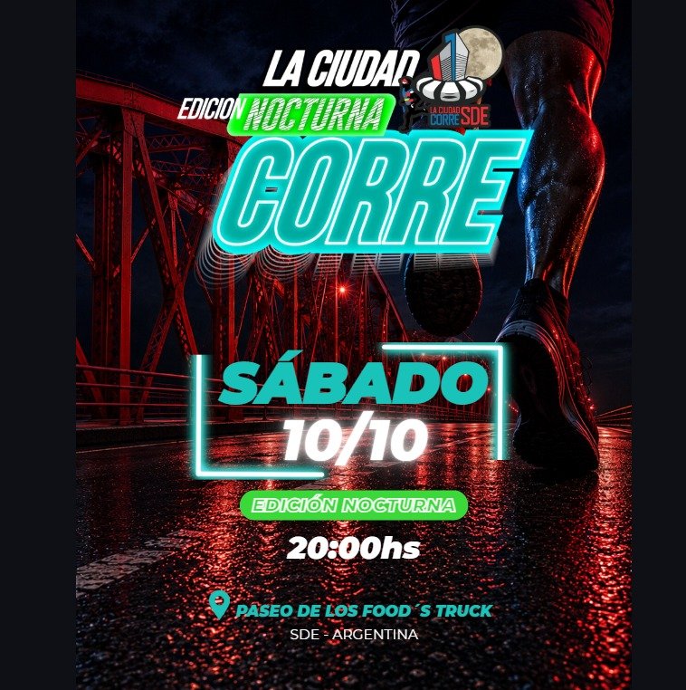 LA CIUDAD CORRE NOCTURNA