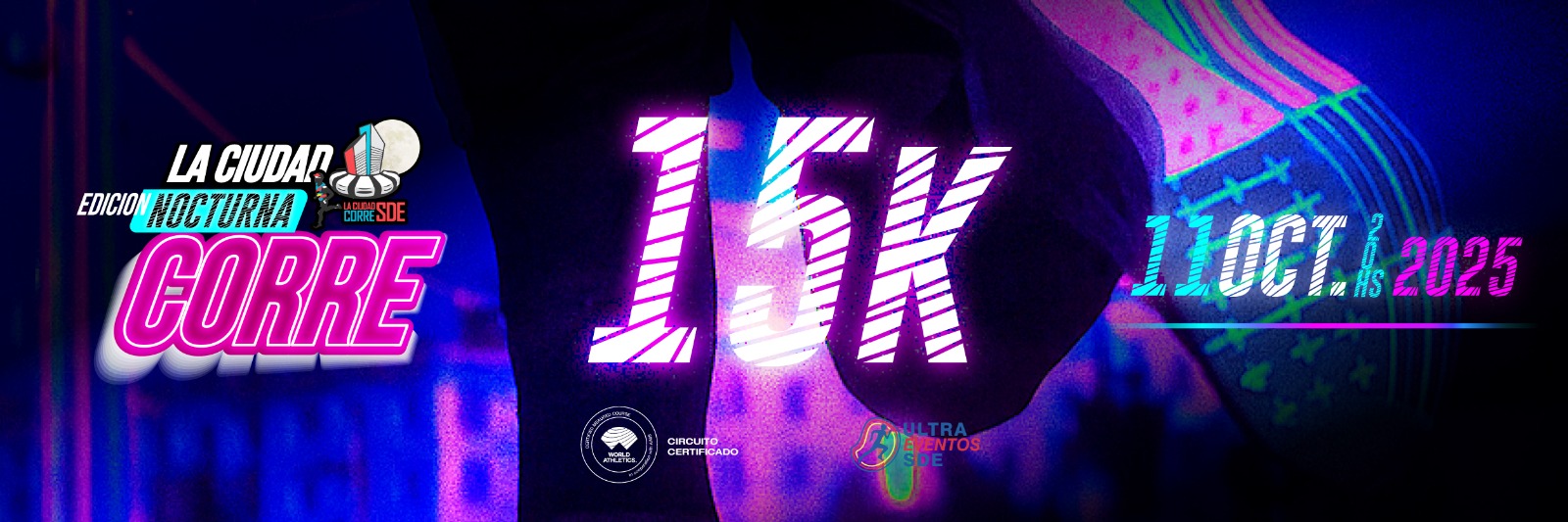 15kCon Kit - La Ciudad Corre Edicion Nocturna